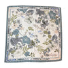 Twill Floral Print Silk Scarf