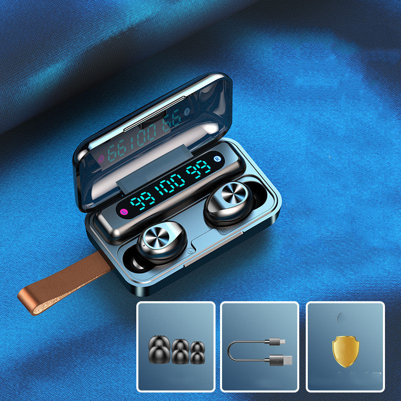 Earphone Display Digital Display Touch Wireless Binaural Bluetooth Headset