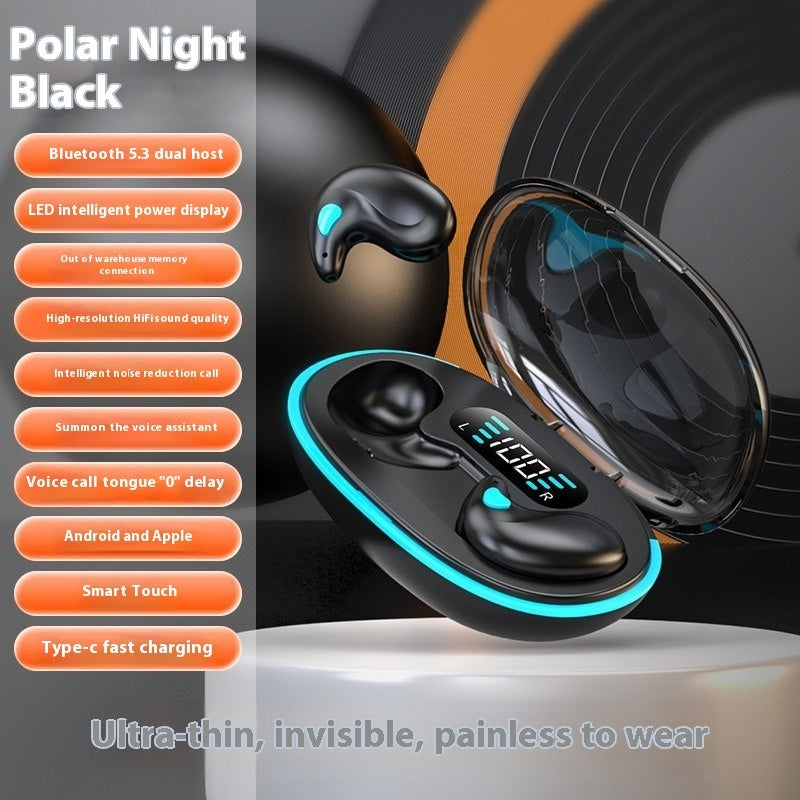 Ear Hook Bone Conduction Wireless Bluetooth Headset Color Display