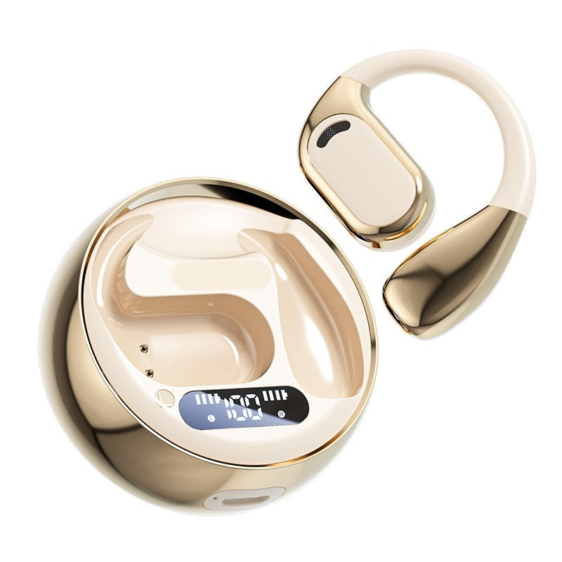 Ear Hook Bone Conduction Wireless Bluetooth Headset Color Display