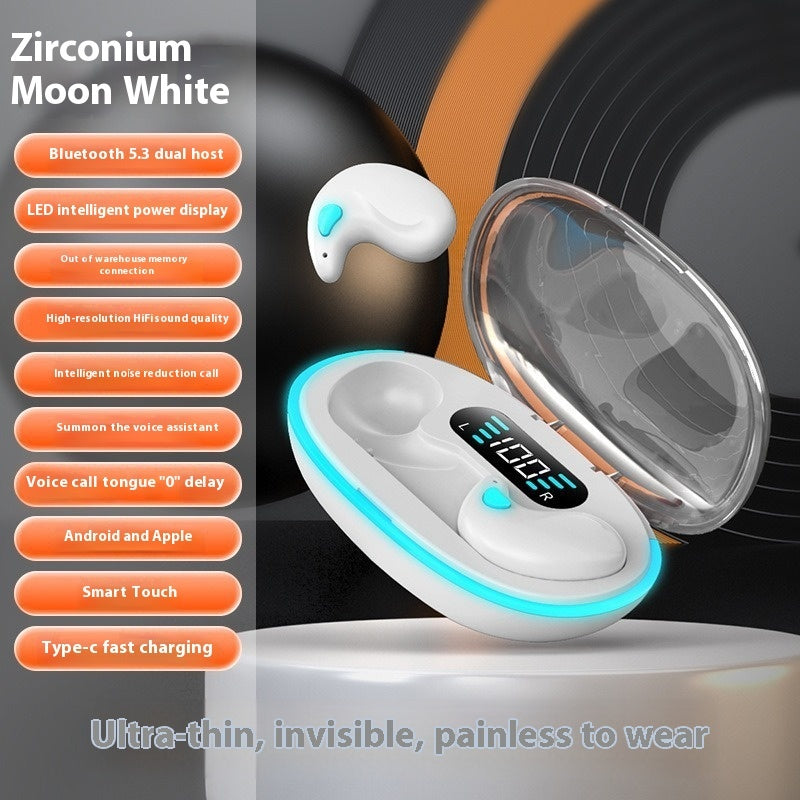 Ear Hook Bone Conduction Wireless Bluetooth Headset Color Display