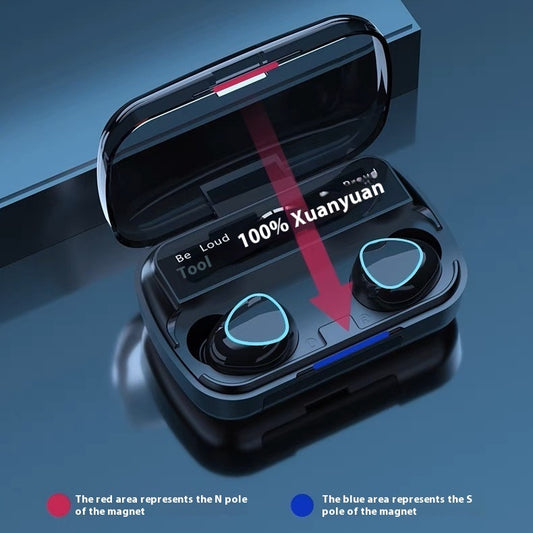 Stereo Earphone Sports Bluetooth Headset With Digital Display