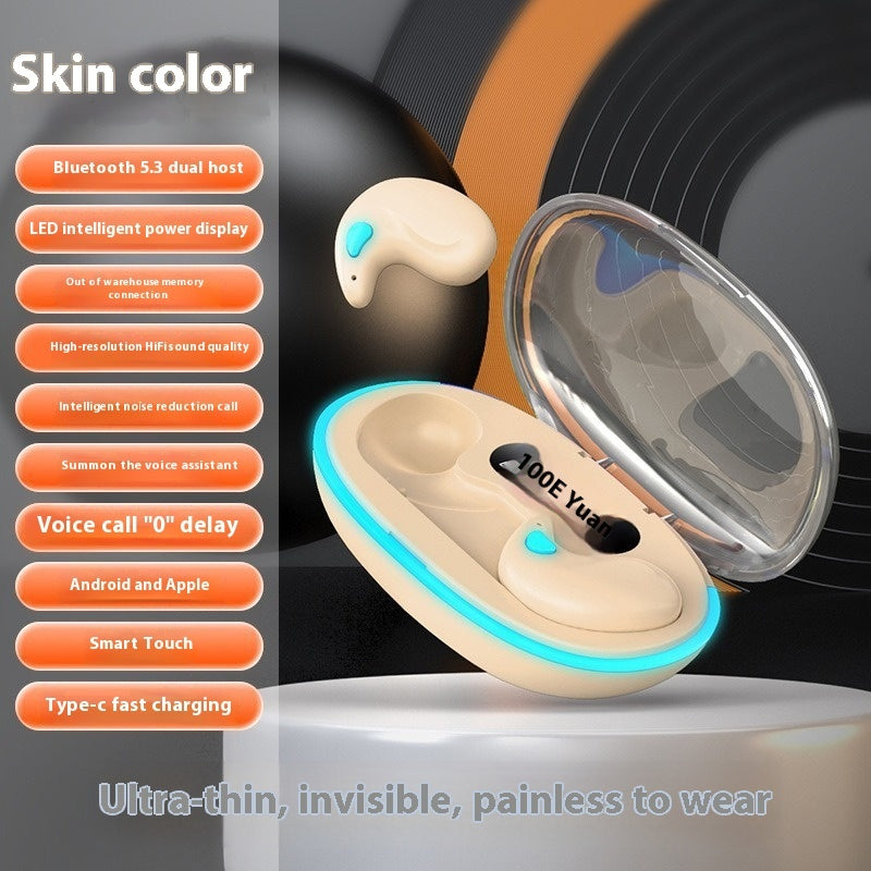 Ear Hook Bone Conduction Wireless Bluetooth Headset Color Display