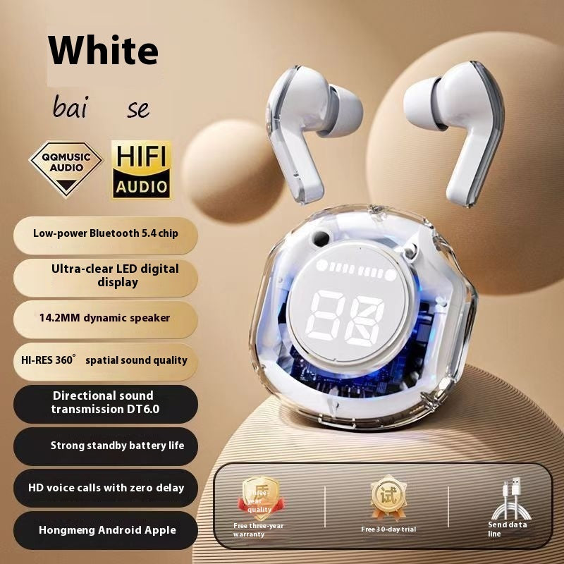 Ear Hook Bone Conduction Wireless Bluetooth Headset Color Display