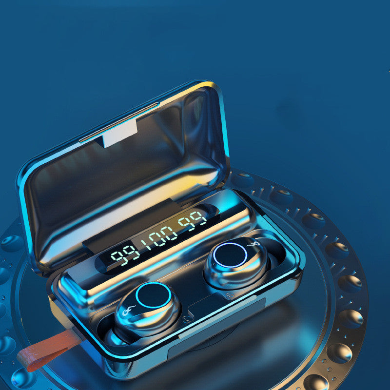 Earphone Display Digital Display Touch Wireless Binaural Bluetooth Headset