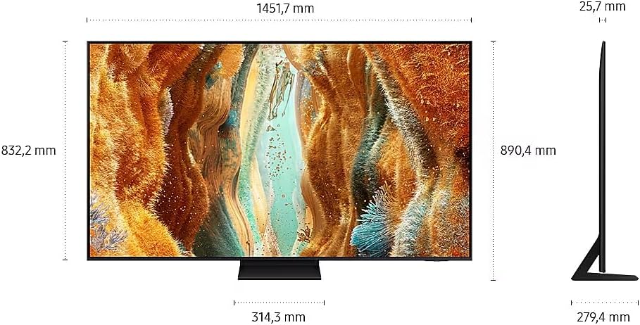 S-a-m-s-u-n-g 65' Crystal 4K Smart TV