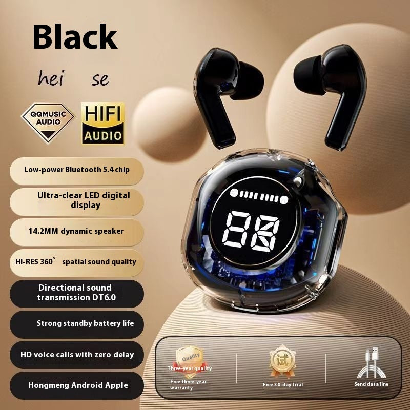 Ear Hook Bone Conduction Wireless Bluetooth Headset Color Display