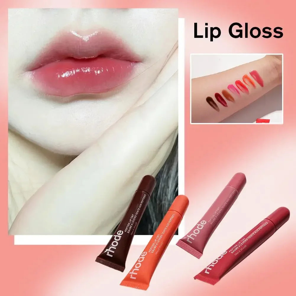 24 Color Lip Glosses Plump Moisturizing Lip Glaze Essence Gel Oil Long Lasting Nourishing Lipstick Care Products For Women Girls