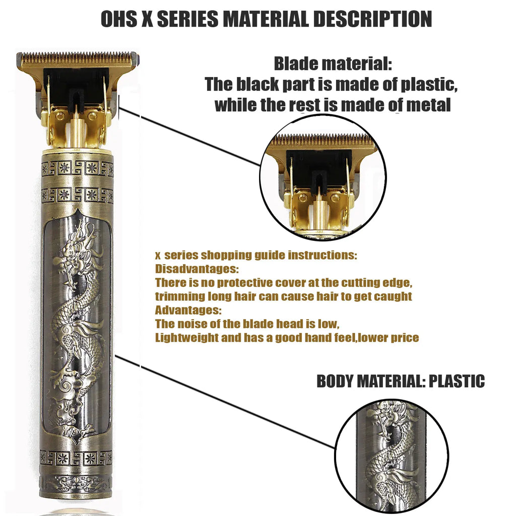 T9 Hair Clipper Repair Beard Shaving Body Hair Trimmer