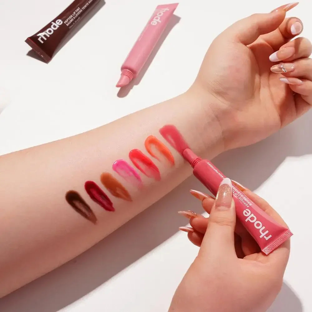 24 Color Lip Glosses Plump Moisturizing Lip Glaze Essence Gel Oil Long Lasting Nourishing Lipstick Care Products For Women Girls