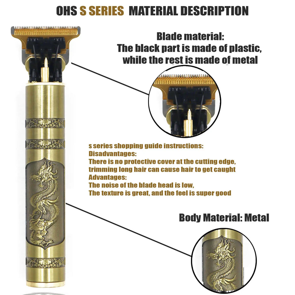 T9 Hair Clipper Repair Beard Shaving Body Hair Trimmer