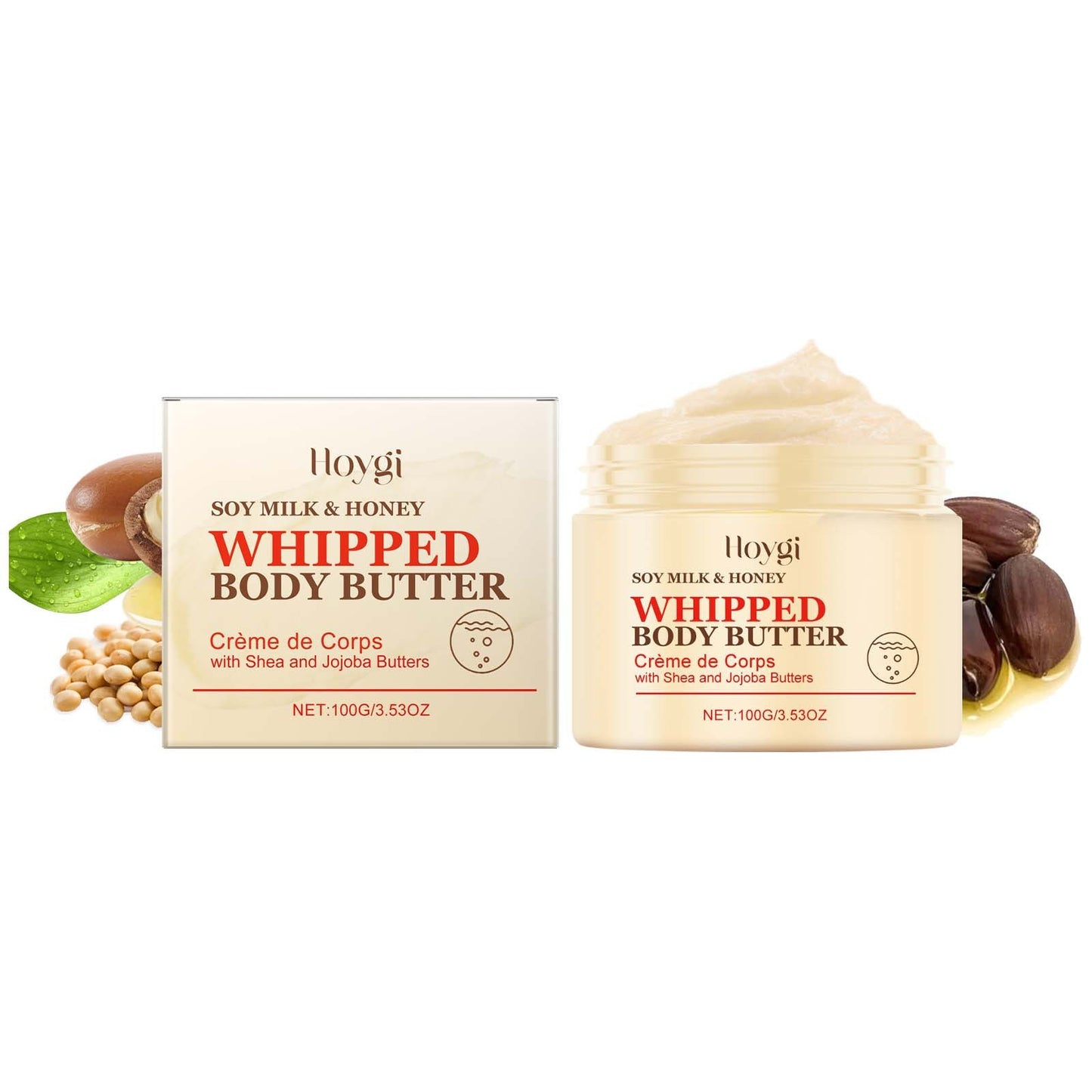 Whipped Hydrating Nourishing Smooth Skin Brightening Daily Care Moisturizer