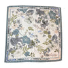 Twill Floral Print Silk Scarf