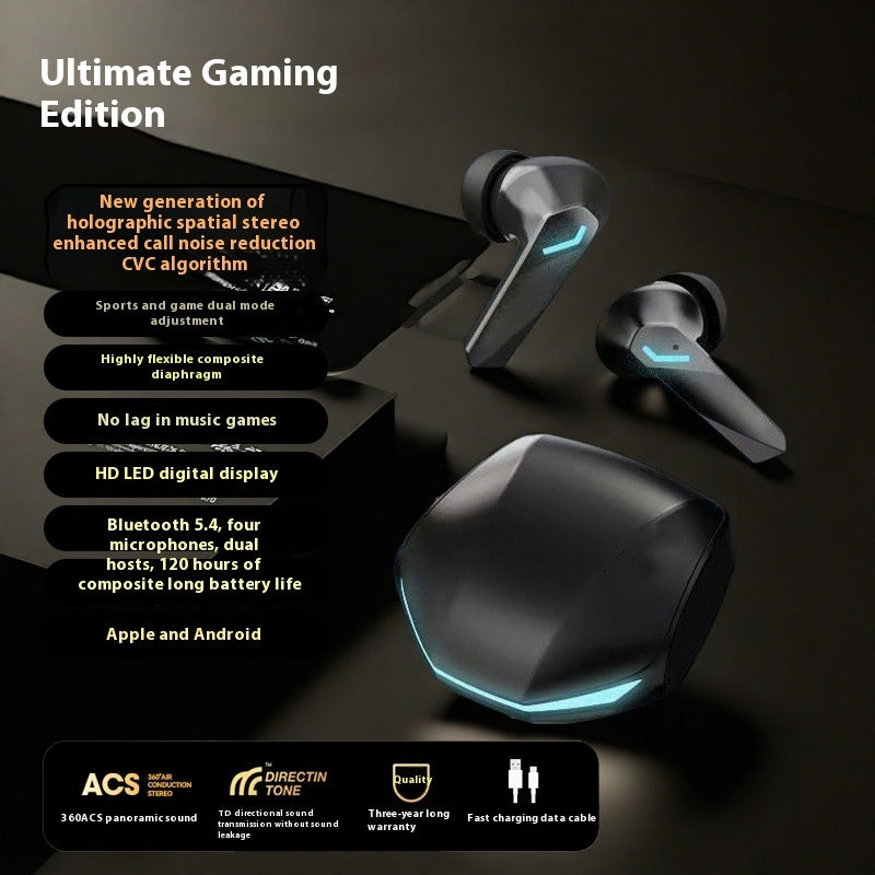 Ear Hook Bone Conduction Wireless Bluetooth Headset Color Display