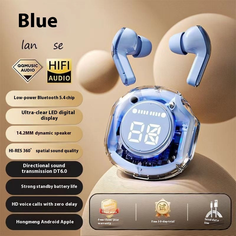 Ear Hook Bone Conduction Wireless Bluetooth Headset Color Display